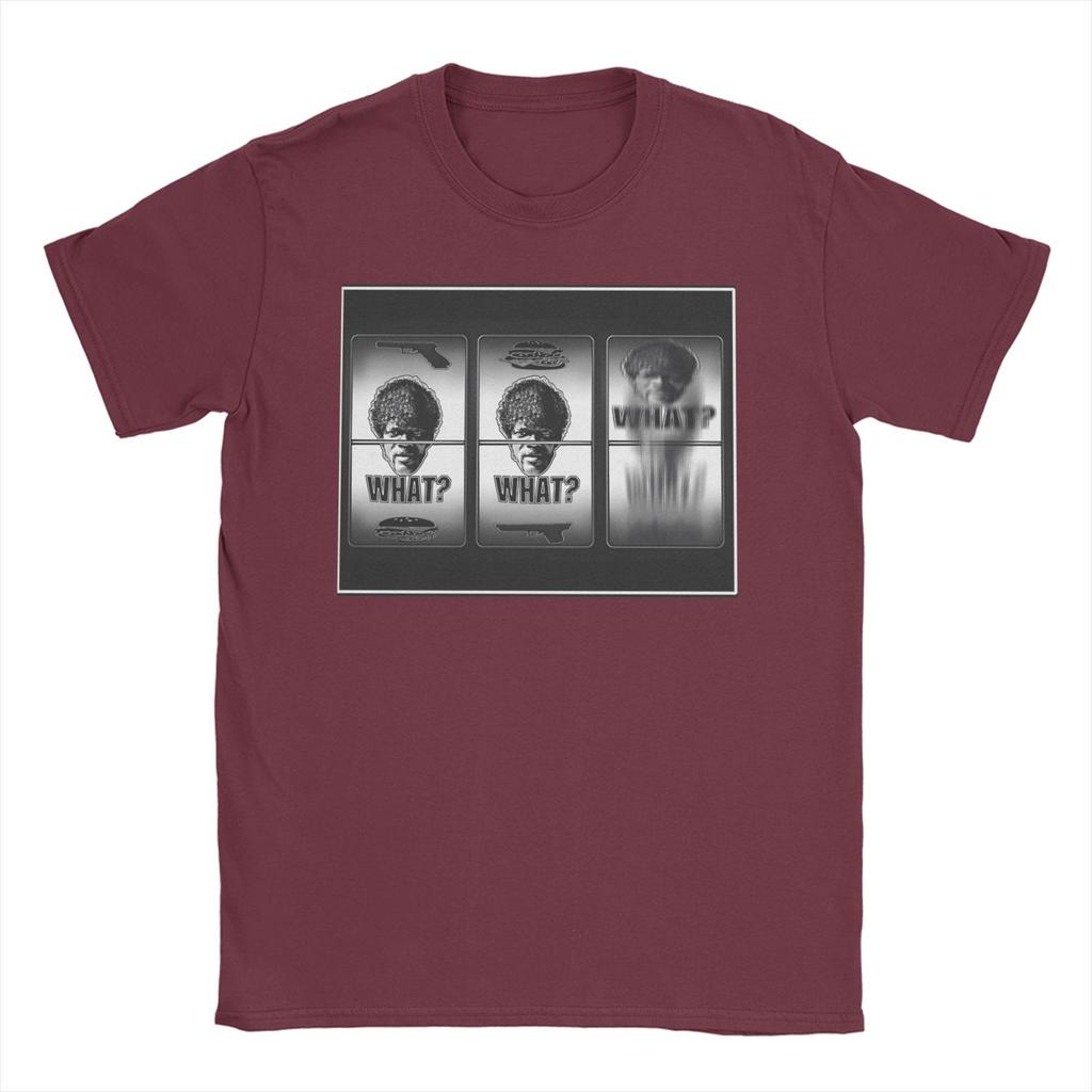 Pulps Fictions  Say What   T Shirt for Unisex Cotton Vintage TShirt Crew Neck  Tee Shirt Short Sleeve Clothes XL XL XL