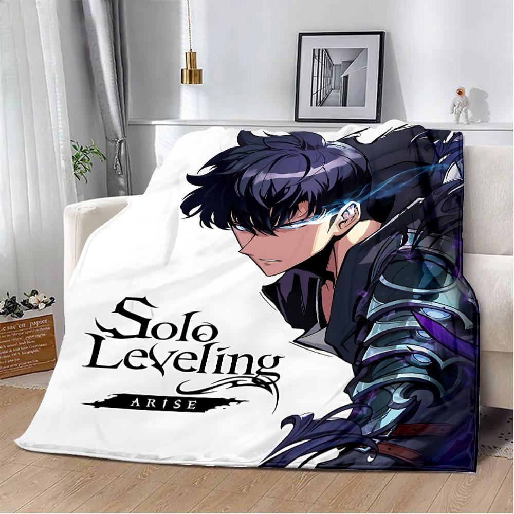 Одеяло Solo Leveling Printed, одеяла для пикника, теплое одеяло, мягкое и удобное одеяло для дома, путешествий, подарка на день рождения
