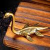 Collectible Loch Ness Monster Figurines Antique Finish Animal Sculpture  Home Decor