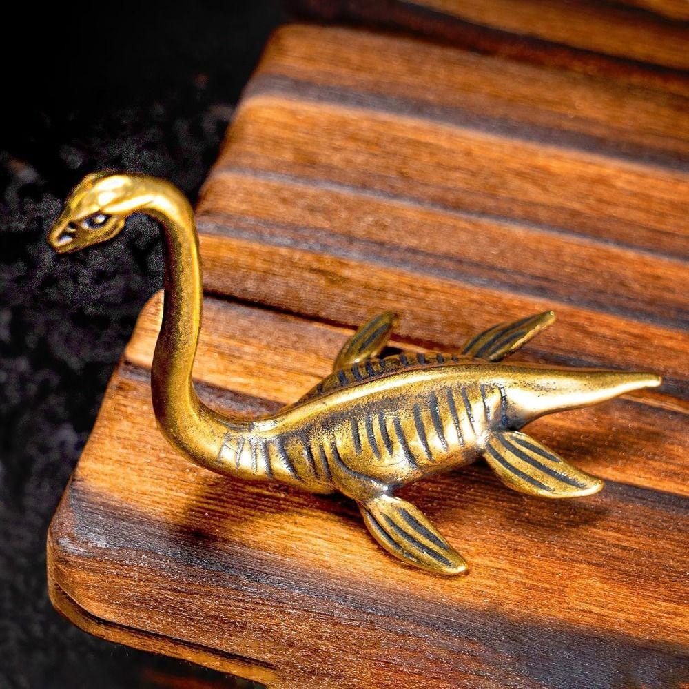 Collectible Loch Ness Monster Figurines Antique Finish Animal Sculpture Home Decor