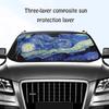 Van Gogh Sun Visor Foldable Universal Car Windshield Sun Shade UVProtection Heat Insulation Foldable Cover