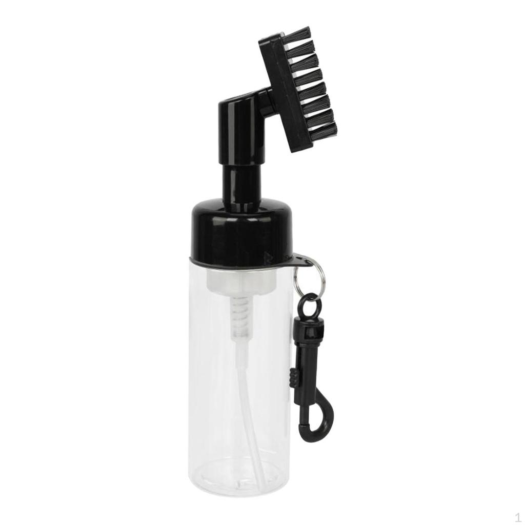 Golf Club Brush Groove Cleaner and Water Bottle Leakproof Reservoir Tube Compact