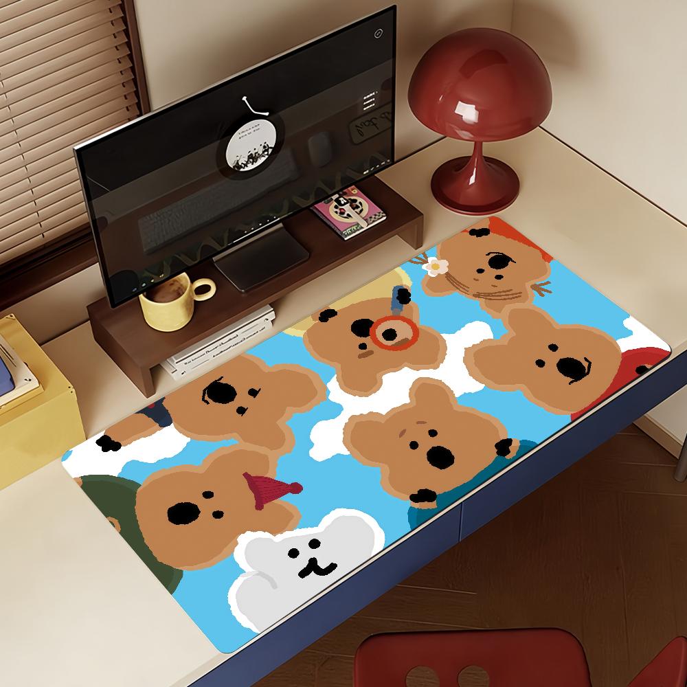 Cartoon Quokka Brand D-dinotaeng-S Mouse Pad For Office Gaming And Keyboards Non-Slip Large Waterproof