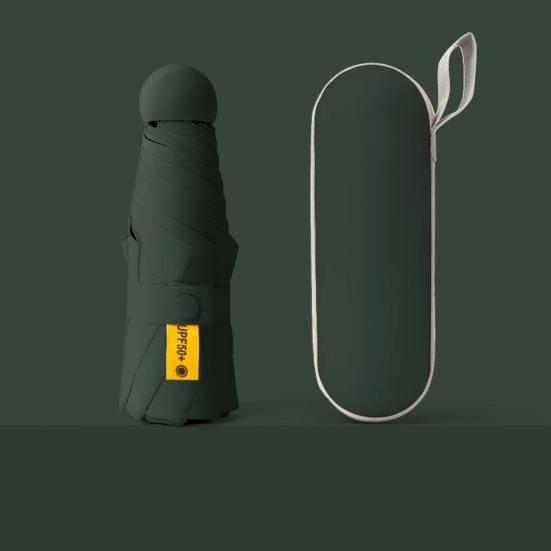 Travel Umbrella UPF 50+ Umbrella with 8 Reinforced Ribs for UV Sun