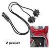 2pc Car Parcel Shelf String Cord Tonneau Cover Strap For VW Volkswagen Polo Passat B5 Golf 4 5 6 Jetta Mk6 Tiguan Gol CrossFox Eos