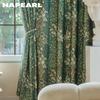 1PC NAPEARL 70-80% Green Blackout Curtain Forest Series Plant Leaves Printing Pattern Window Curtain For Living Room Home Decor