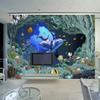 3D Photo Wallpaper Under Water World Children Bedroom Living Room Sofa TV Background Wall Covering Mural Wallpaper