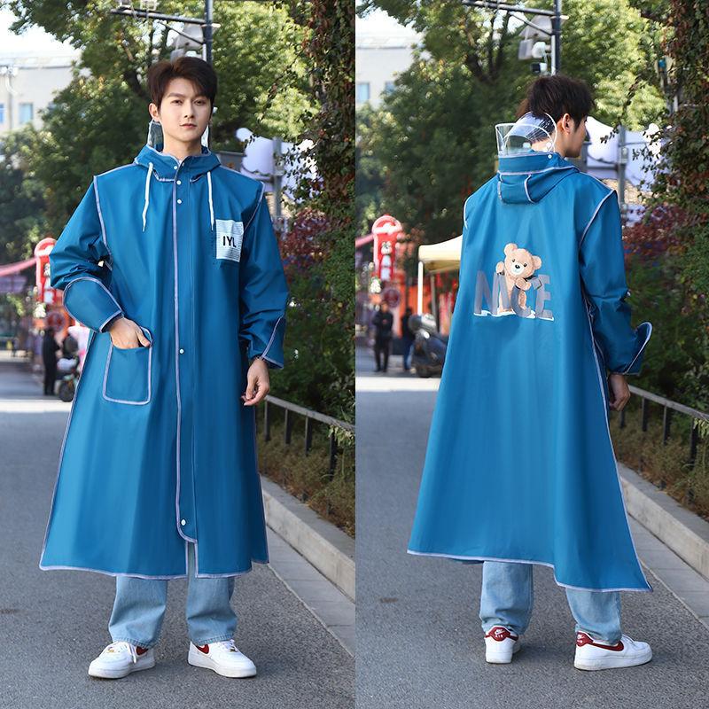 Raincoat Women's Long Full Body Rainstorm Prevention Electric Battery Car Adult Outer Wear Thickened Single Riding Special Poncho