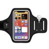 Running Sports Phone Armband Bag with Pocket for Earbuds Car Keys Reflective Arm Strap Sweat-proof Mobile Phone Holder