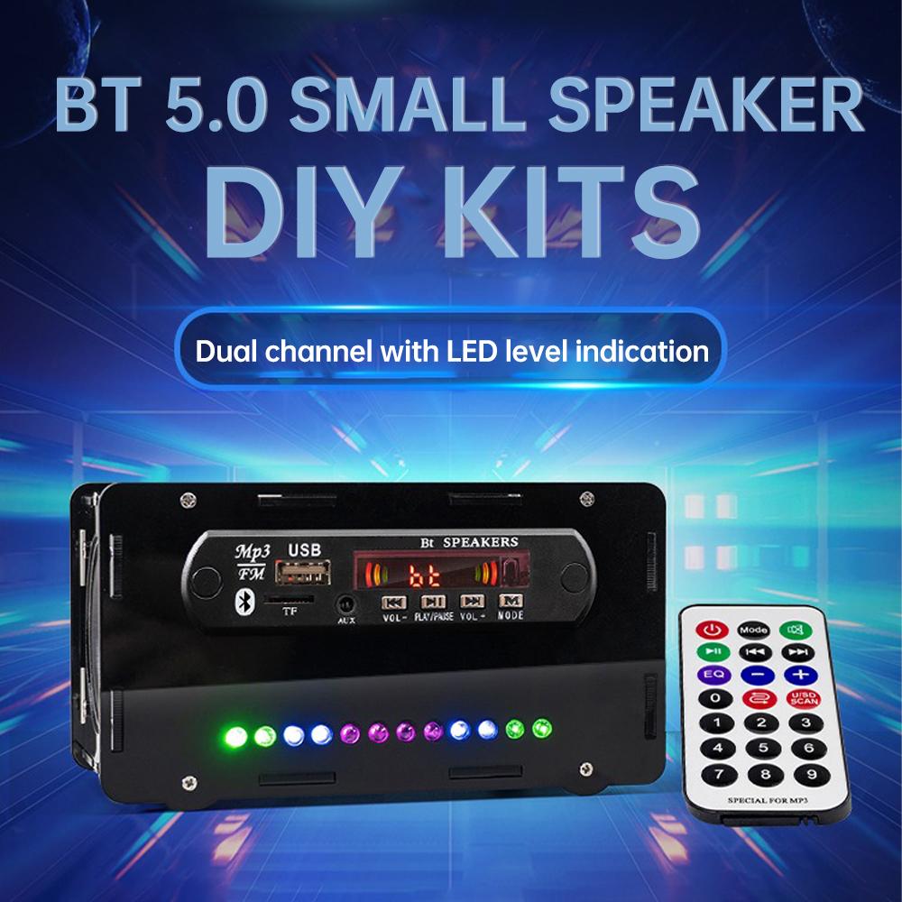 FM Radio Parts & Accessories Bluetooth Speaker Kits DIY Soldering Project Practice Solder Assembly DIY Electronic Kit 2*3W Speak