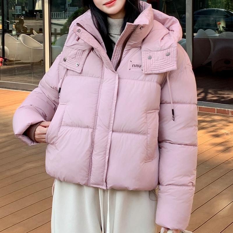 Fashion Women Winter Coats 2025 Elegant Plus Size Short Parkas Loose Thick Warm Outerwears Lady Jackets