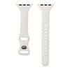 Engraved Strap For Apple Watch Bands 40mm 44mm 41mm 45mm 46 49mm Slim silicone bracelet iwatch series 9 8 7 3 ultra 2 se 10 band