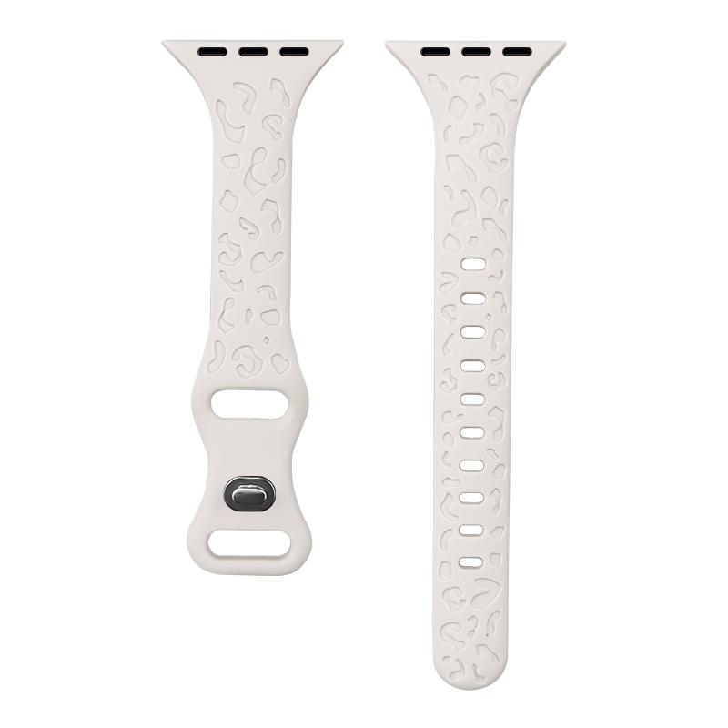 Engraved Strap For Apple Watch Bands 40mm 44mm 41mm 45mm 46 49mm Slim silicone bracelet iwatch series 9 8 7 3 ultra 2 se 10 band