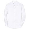White Long Sleeve Cotton Shirt for Boys - School Uniform & Performance Wear