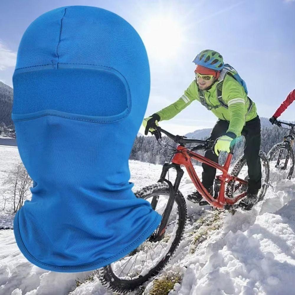 Дышащий велосипедный балаклава флисовый подшлемник шапки маска для лица велосипедная шапка для мужчин и женщин