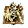 Sextant J. Scott London with Compass Hardwood Box Astrolabe Marine Sextant Ship's Instruments Sextant