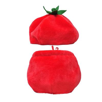 Naitou Design Плюшевый Костюм Серия Овощи Помидор S Плюшевая Игрушка Одежда Подходит Плюшевым Игрушкам: Окружность головы прибл.. 18см  Окружность талии