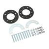 9 Holes Sprocket Mount Kit Aluminium Alloy Backing Plate Reinforced Washer Kit for 49‑80CC Electric Bicycle Motorcycle