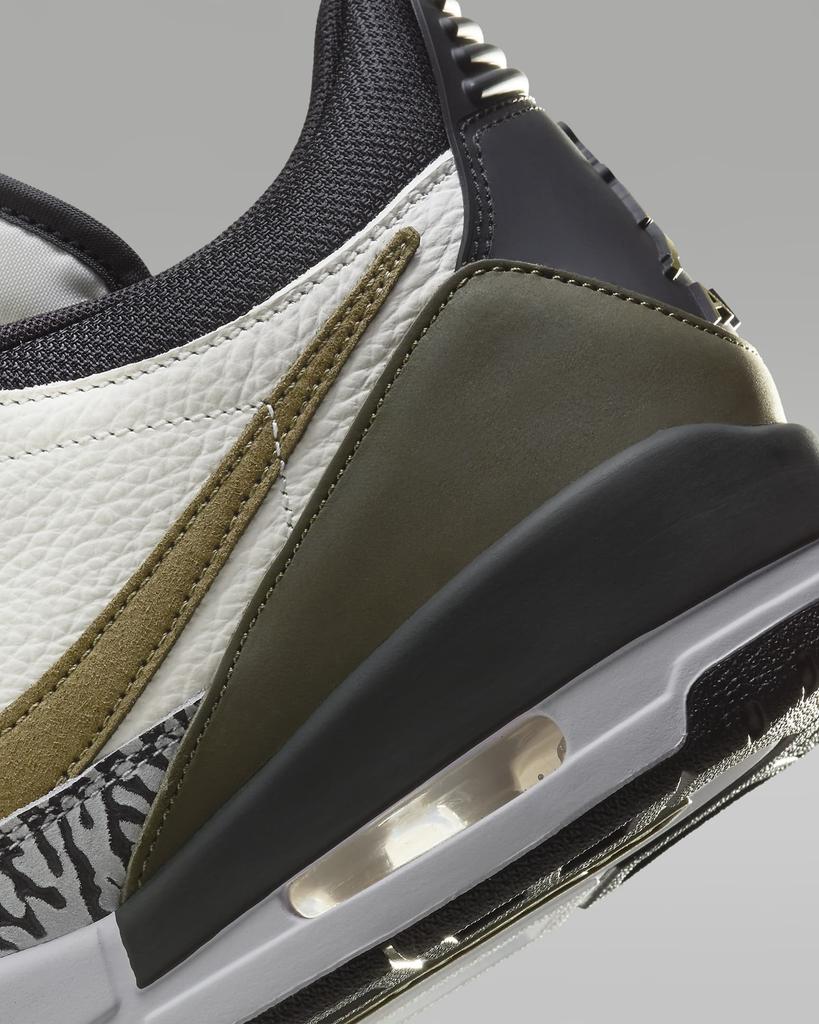 CD7069-120 Nike Air Jordan Legacy 312 Low Парусный Черный Вольфрамовый Серый Средний (Мужской)