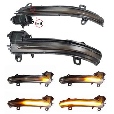 Для BMW X2 X1 F48 F49 1/2 Серии F45 F46 F52 Седан 2016-2018 Светодиодный динамический указатель поворота для зеркала заднего вида
