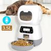 3.5L Automatic Wifi Pet Feeder Smart Food Dispenser For Dog Cat Bowl Timer Robot Pet Feeding Water Dispenser Auto Sensor Cat Fountain