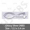 ABS C2 C4 C5 Rear Trunk Emblem Logo Badge For Citroen C2 C4 C5 Car Styling Rear Trunk Stickers Emblem Tailgate Decal Accessories ait256