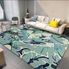 Abstract Plant Printing Style Large Area Rug Non-Slip Wear-resistant Carpet for Living Room Bedroom Soft Floor Mat Home Decor