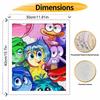 Disney oil painting painting art Inside Out cartoon characters handmade diy painting home decoration gift