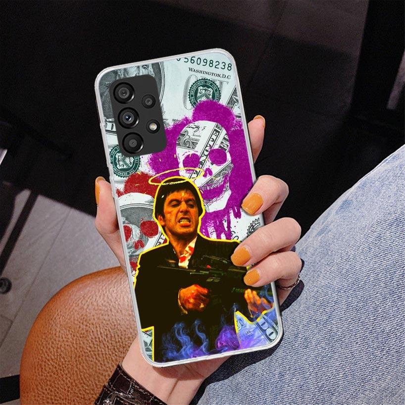 Лицо со шрамом 1983 Фильм Аль Пачино Фильм Чехол для телефона для Samsung Galaxy A17 A16 A15 A14 A13 A57 A56 A55 A54 A53 A37 A36 A35 A34 A33 A26