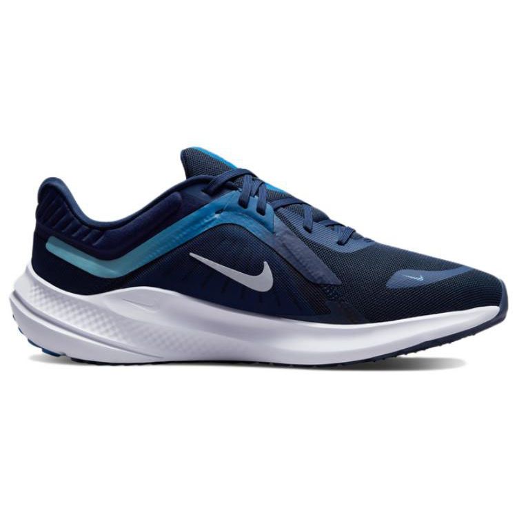 Nike Мужские кроссовки Quest 5 Midnight Navy Blue Pure-Platinum DD0204-400