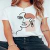 Summer Round Neck Printed Top Fashionable Casual Cute Short Sleeved Women's Pure Cotton T-shirts