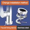 Быстрая установка крана Крепеж для кухни Ванная комната Аксессуары для умывальника