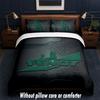 Fendt Design Bed Bedding Set 1 Duvet Cover + 2 Pillowcases Soft Breathable Household Bed Linens
