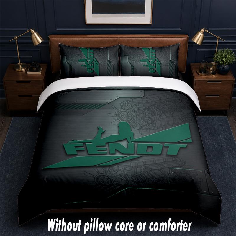 Fendt Design Bed Bedding Set 1 Duvet Cover + 2 Pillowcases Soft Breathable Household Bed Linens
