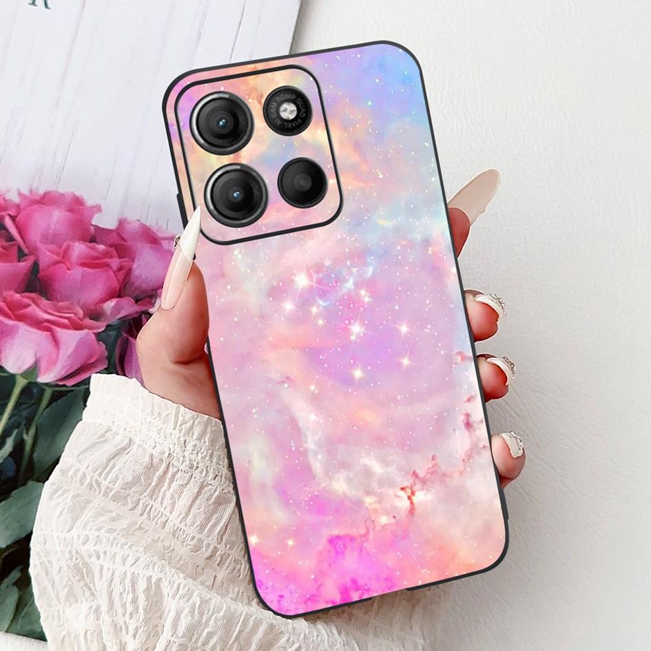 Силиконовый чехол для Motorola Moto G15 G75 2024 Cover Милый Панда Лев Ударопрочный ТПУ Чехлы для телефона Для MotoG15 MotoG75 G 75 G 15 Etui