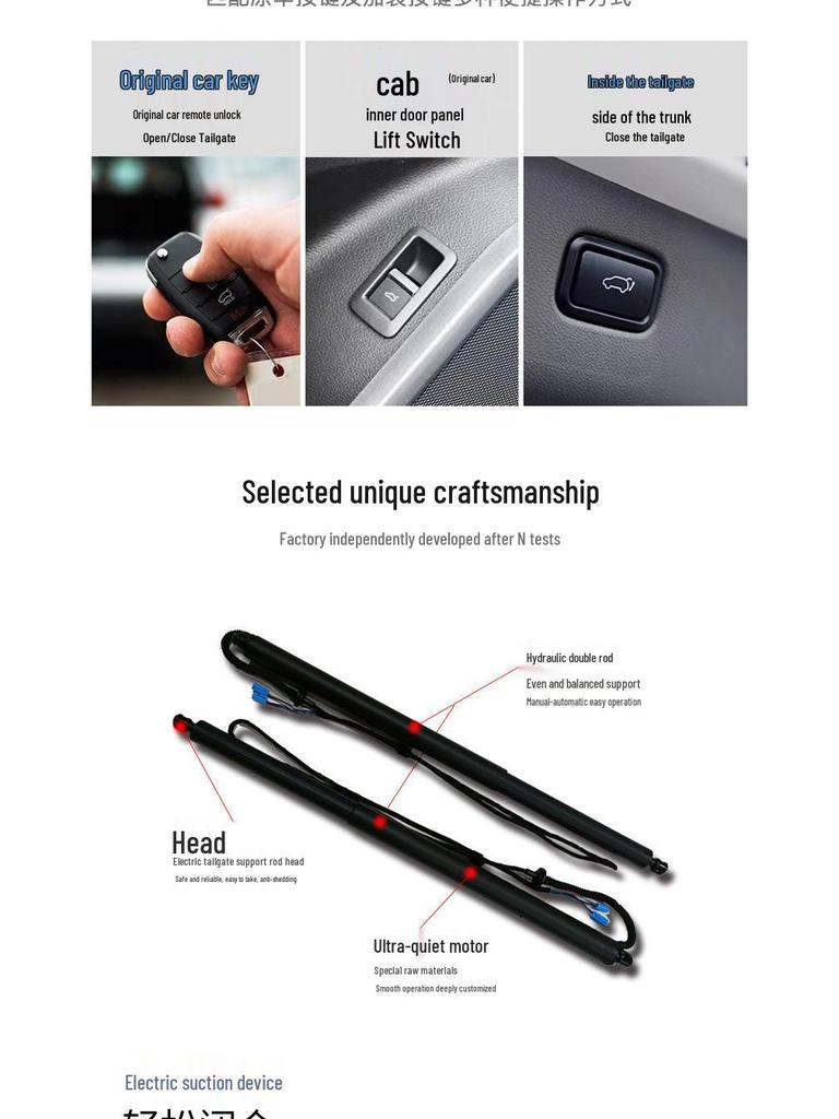 Электропривод багажника для BEIJING BAIC Senova X7 Модификация