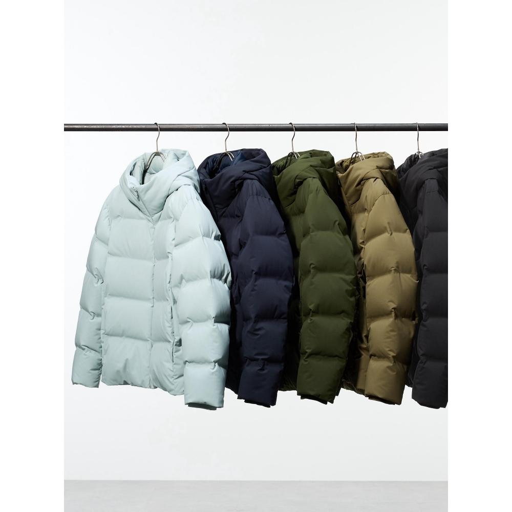Uniqlo Япония бесшовная пуховая парка