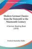 Книга Modern German Classics From The Sixteenth To The Nineteenth Century A German Re by Friedrich Maximilian Muller - Paperback
