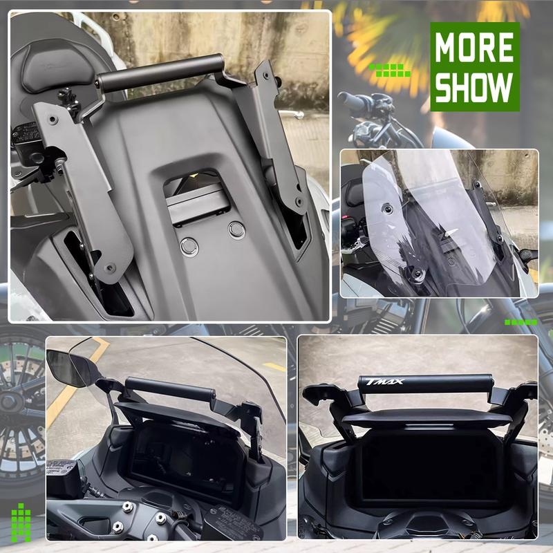 For T-Max 560 T-Max 560 2025 Motorcycle Modified Replace Parts Phone GPS Stand Navigation Extension Bracket GPS Support Frame