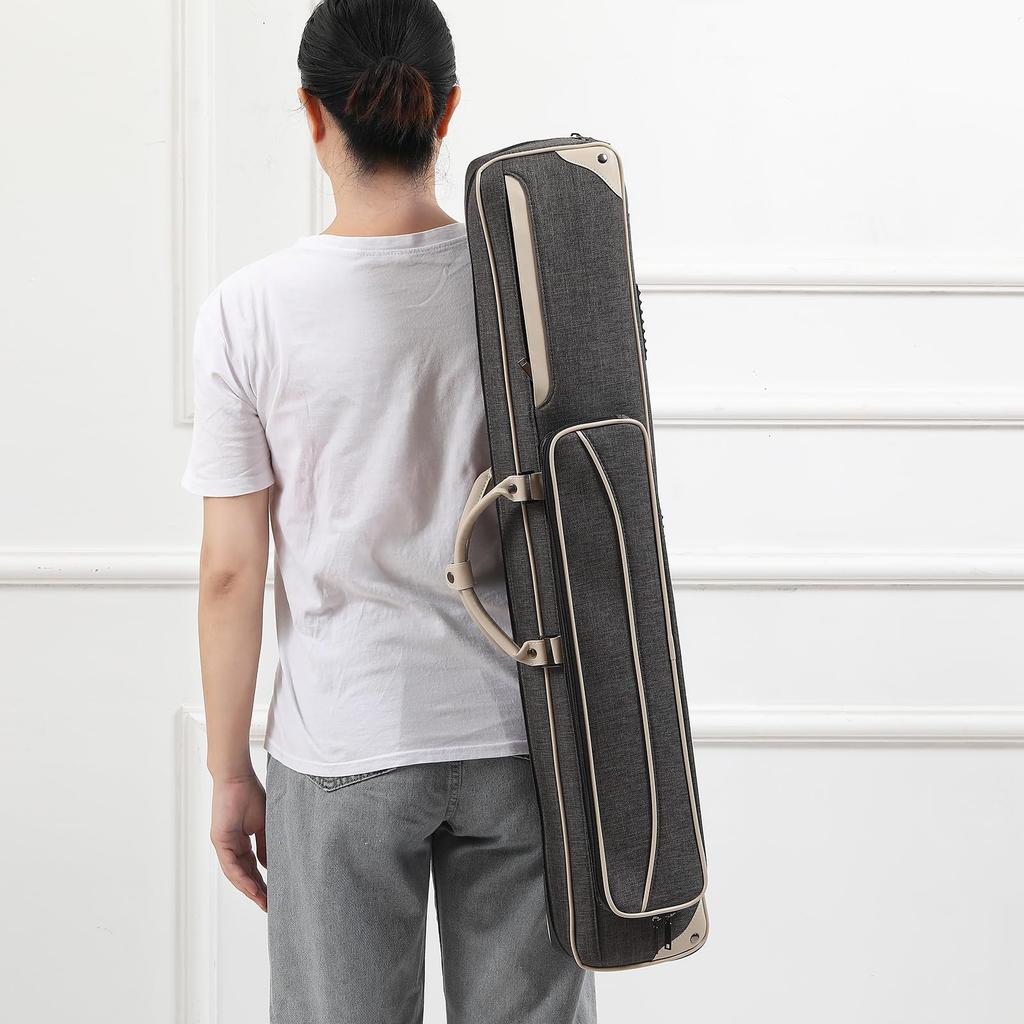 Daisei Lightweight Billiard Cue Case Gray (Soft 3x4)