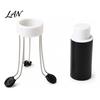 Automatic Whisk for Gravy Hands Free Kitchen Mixer, 3 Speed Settings Battery Operated Silicone Mixing Tool Gadget, Triangular Stable Base Cordless
