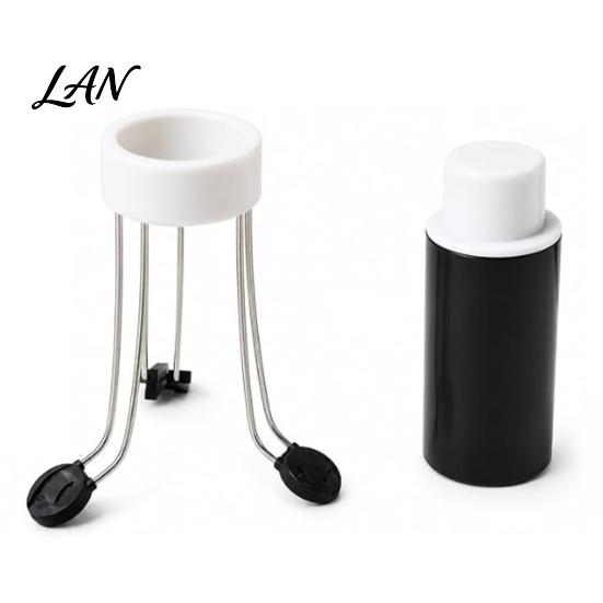 Automatic Whisk for Gravy Hands Free Kitchen Mixer, 3 Speed Settings Battery Operated Silicone Mixing Tool Gadget, Triangular Stable Base Cordless