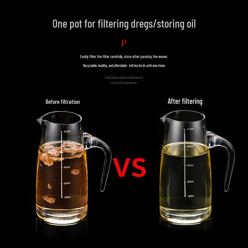 Zhi Shi Kitchen Oil Filter Pot