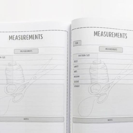 Yousheng Sewing Project Journal Thick Paper Log Book for Daily Quilting & Stitching Records Personal Diary Project Notes Gift for Sewing Enthusiasts