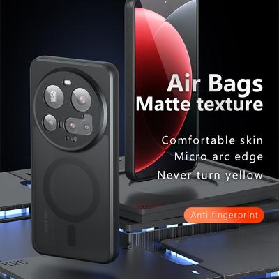Для Magsafe Магнитный Беспроводной Зарядный Чехол Для Xiaomi 15 Ultra Xiaomi15Ultra 5G Ударопрочная Матовая Задняя Крышка Coque