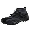 Men's Shoes Mountaineering New Breathable Flyknit Shoes Casual Fashion Men's and Women's Plus Size Men's Shoes Breathable Outdoor Sneakers