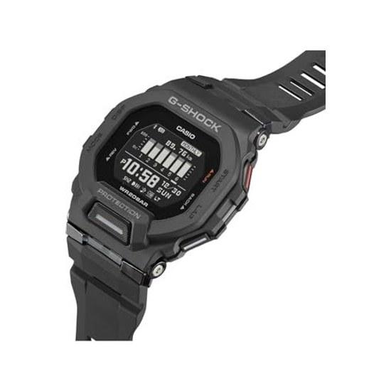 CASIO G-SHOCK G-SQUAD GBD-200 Series World Time Quartz Mens Watch GBD-200-1DR