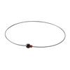 Phiten RAKUWA Necklace Wire EXTREME Mirror Ball Twin 40cm Phiten Advanced Technology Black/Red [Stiff Shoulders] [Stiff Neck] [Uses Metax]