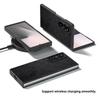 For Samsung Galaxy Z Fold7 5G Case Litchi Texture PU Leather + PC Phone Cover