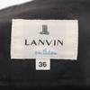 LANVIN en Bleu Юбка-баллон мини-длины с узором по краю и внутренними шортами Женская Б/у